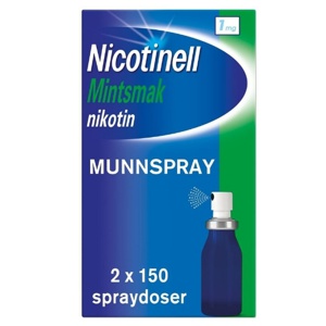 Nicotinell spray mint 1 mg 2x15 ml produktbilde