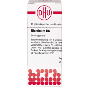 NICOTINUM D 6 Globuli Produktbild