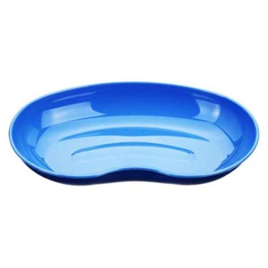 NIERENSCHALE Kunststoff blau Produktbild