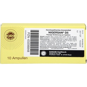 NIGERSAN D 5 Ampullen Produktbild