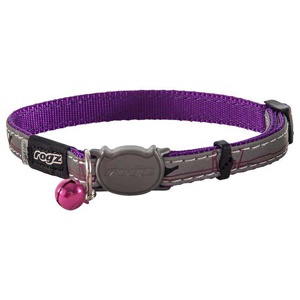 Nightcat Reflexhalsband - S Lila produkt bild