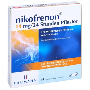NIKOFRENON 14 mg/24 Stunden Pflaster transdermal Produktbild