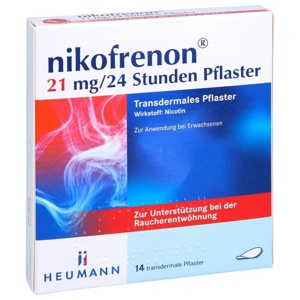 NIKOFRENON 21 mg/24 Stunden Pflaster transdermal Produktbild