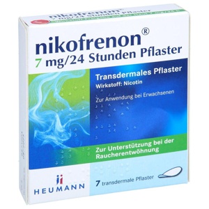 NIKOFRENON 7 mg/24 Stunden Pflaster transdermal Produktbild
