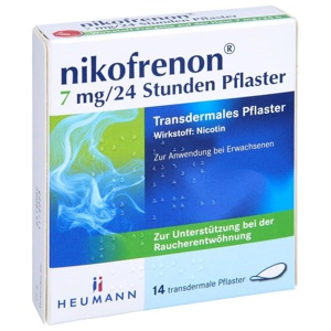 NIKOFRENON 7 mg/24 Stunden Pflaster transdermal Produktbild