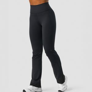 Nimble Flared Tights Svart produkt bild
