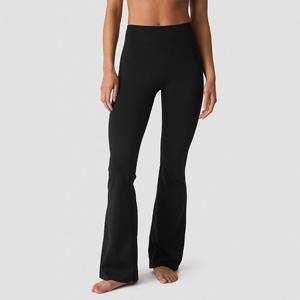 Nimble Flared Tights Svart produkt bild