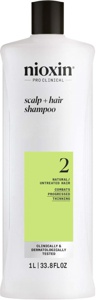 Nioxin System 2 Shampoo 1000ml produktbilde