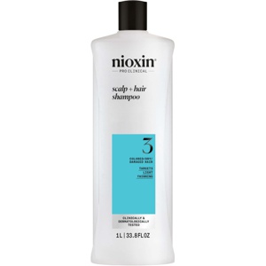 Nioxin System 3 Shampoo for Colored Thinning Hair 1000 ml Produktbild