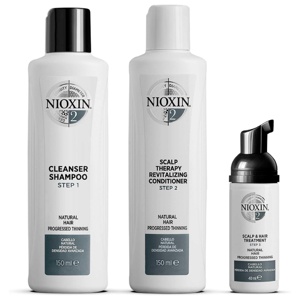 Nioxin Trial Kit System 2 Shampoo, Conditioner & Treatment 340 ml produkt bild