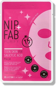 NIP+FAB Purify Teen Skin Fix Salicylic Acid Mask 1 pcs produktbilde