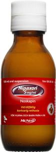 Nipaxon, oral suspension 5 mg/ml, 100 ml produkt bild