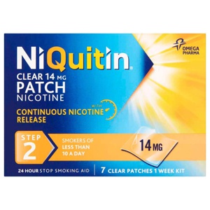 Niquitin 14mg Patches Original Step 2 Pack of 7 product image