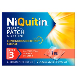 Niquitin Patches Clear 7mg 7s product image