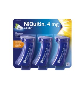 NiQuitin Komprimerad Sugtablett 4 mg 60 st produkt bild