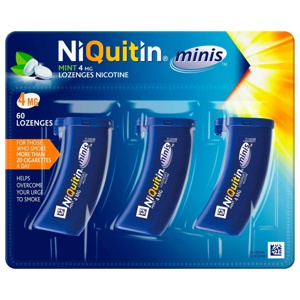 Niquitin Minis Mint 4mg 60s product image