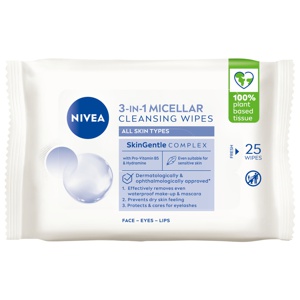 NIVEA Micellar Cleansing Wipes 25pcs produktbillede