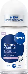 NIVEA Antiperspirant Deo Derma Control Restore Sensitive Roll On 50 ml produkt bild
