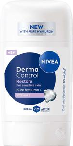 NIVEA Antiperspirant Deo Stick Derma Control Restore Sensitive 50 ml produkt bild