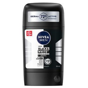 NIVEA Black & White Anti-Perspirant Stick 50 ml produktbillede