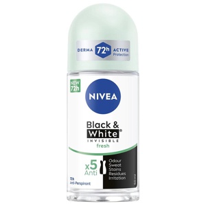 NIVEA Black & White Fresh Roll On 50 ml produkt bild