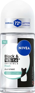 NIVEA Black & White Fresh Roll On 50 ml produktbilde