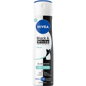 NIVEA Black & White Fresh Spray 150 ml Produktbild