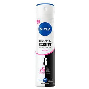 Nivea Black & White Invisible Original Deospray - 150 ml. produktbillede