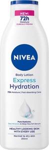 NIVEA Body Lotion Express Hydration 250 ml produktbilde