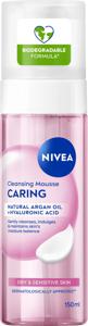 NIVEA Caring Cleansing Mousse 150 ml produkt bild