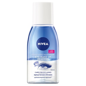 NIVEA Cleansing Double Effect Waterproof Eye Make-up Remover 125 ml Produktbild