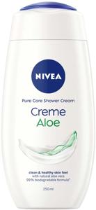 NIVEA Duschtvål Creme Aloe 250 ml produkt bild