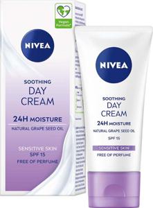 NIVEA Dagkräm Soothing Day Cream SPF15 50 ml produkt bild
