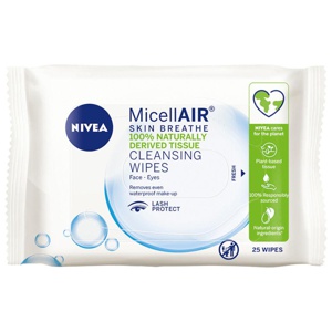 NIVEA MicellAIR Cleansing Wipes 25pcs produkt bild