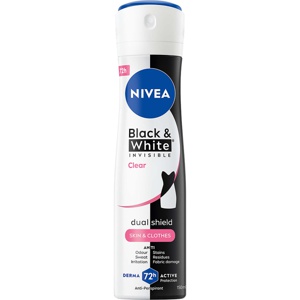 NIVEA Deo Spray Invisible Black & White Clear 150 ml Produktbild