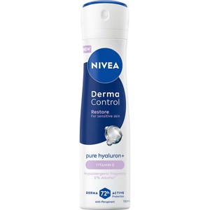 NIVEA Derma Control Antiperspirant Deo Spray Restore Sensitive 150 ml Produktbild