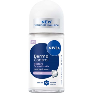 NIVEA Derma Control Restore Sensitive Roll On 50 ml Produktbild