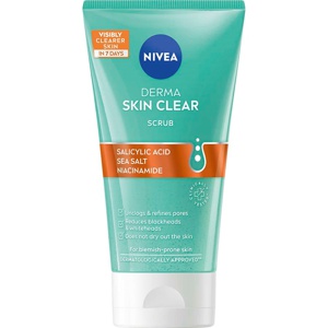 NIVEA Derma Skin Clear Anti-Blemish Scrub 150 ml Produktbild