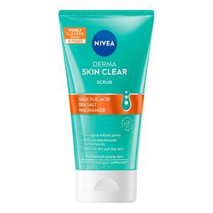 Nivea Derma Skin Clear Anti-Blemish Scrub - 150 ml. produktbillede