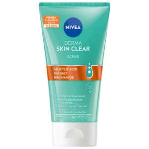 NIVEA Derma Skin Clear Anti-Blemish Scrub 150 ml produktbilde