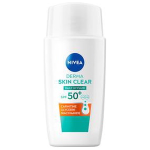 Nivea Derma Skin Clear Daily UV Fluid SPF50+ 40ml produktbillede