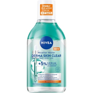 NIVEA Derma Skin Clear Micellar Water +5% serum 400 ml Produktbild