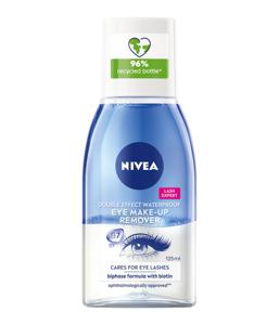 NIVEA Double Effect Eye Make-up Remover, 125 ml
