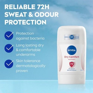 NIVEA Dry Comfort Stick 50 ml produktbilde