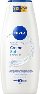 NIVEA Duschtvål Creme Soft & Almond Oil Shower 750 ml produkt bild