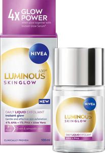 NIVEA Exfoliator Luminous630 Skin Glow Daily Liquid 100 ml produkt bild