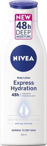 NIVEA Express Moisturising Body Lotion Normal to Dry Skin 250 ml produkt bild