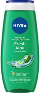 NIVEA Fresh Aloe Shower Gel 250 ml produkt bild