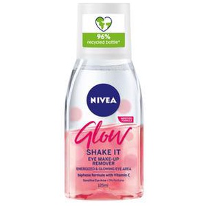 Nivea Glow Eye Makeup Remover - 125 ml. produktbillede