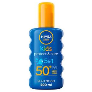 Nivea Kids Protect & Moisture Spray SPF50 - 200 ml. produktbillede
